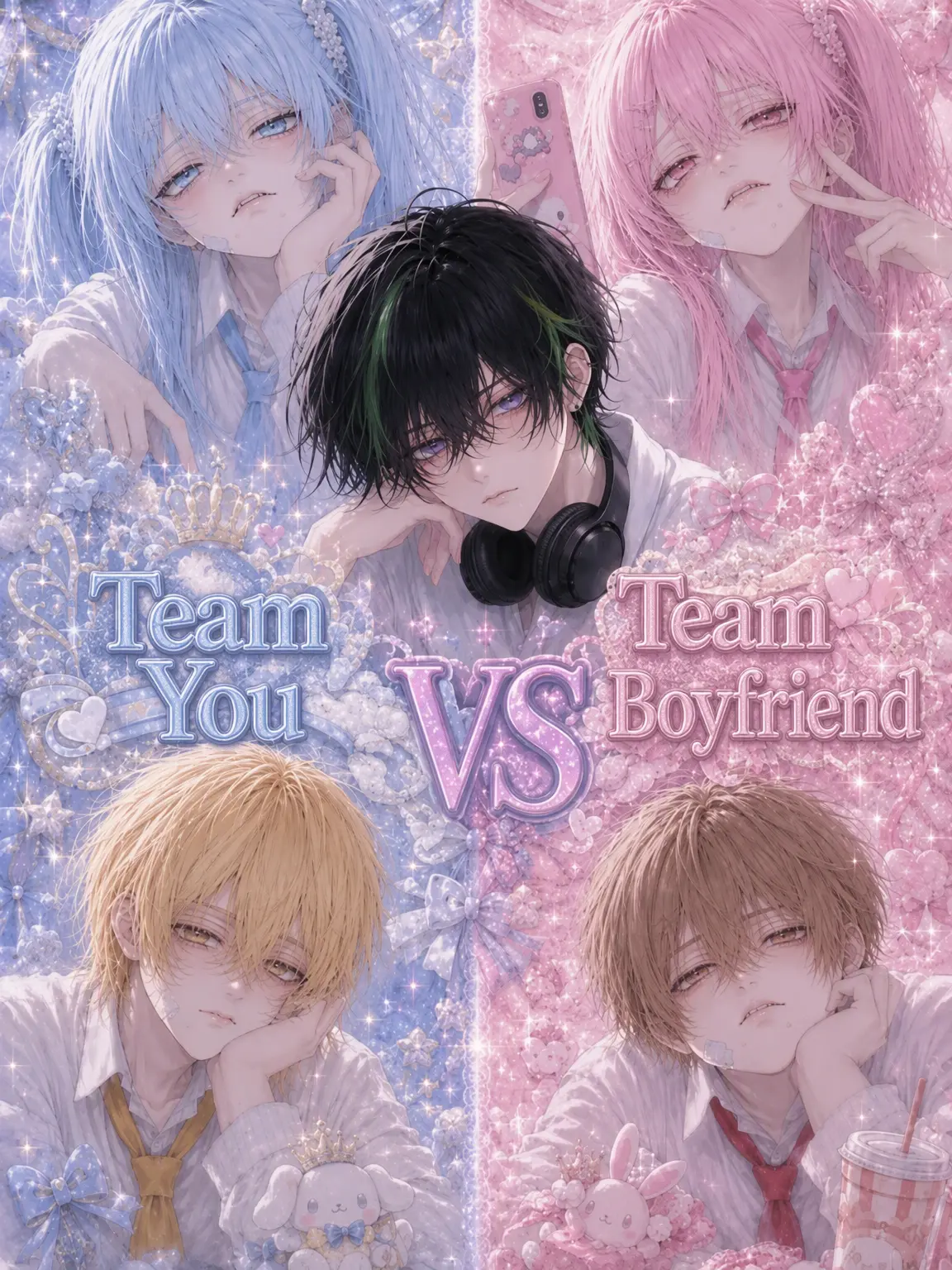 r0n3_xx의 Team You vs Team Boyfriend
