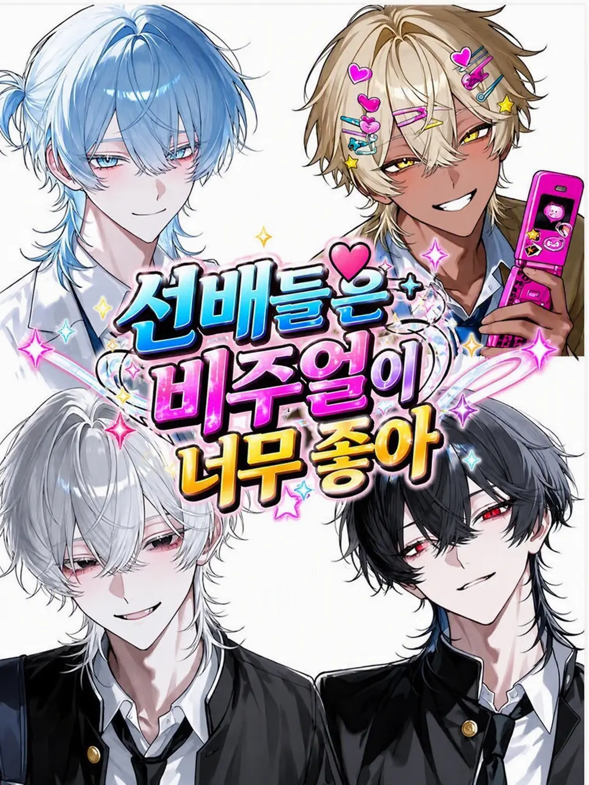 bldaisuki111111의 선배들 비주얼이 너무 좋아.