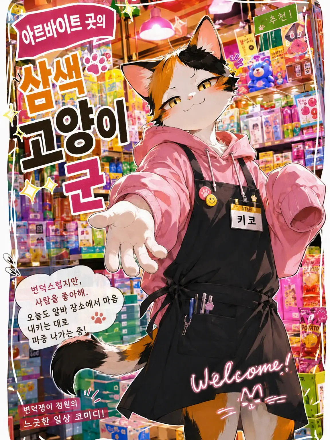 LoyalHeart1564의 알바처의 삼색고양이 군