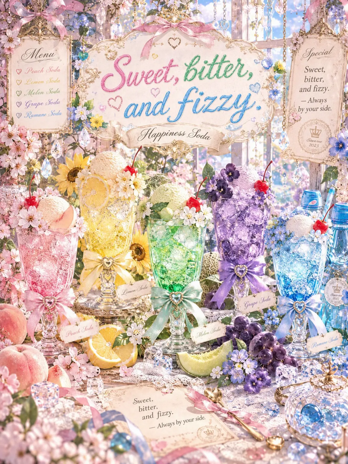 seira001의 Sweet, Bitter, and Bubbly.