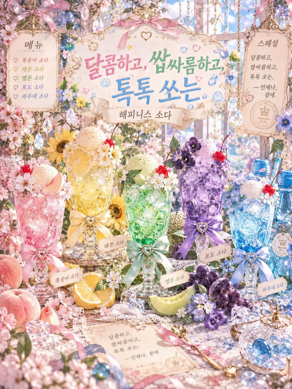 seira001의 달콤하고, 쌉싸름하고, 톡 쏘는.