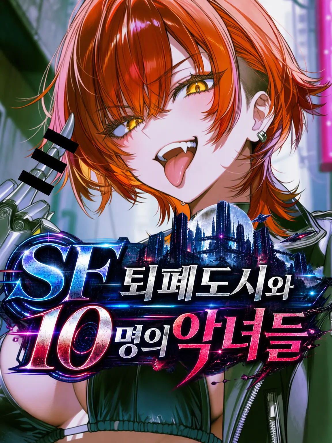 GariGariAikawa의 SF 퇴폐 도시와 10인의 악녀들