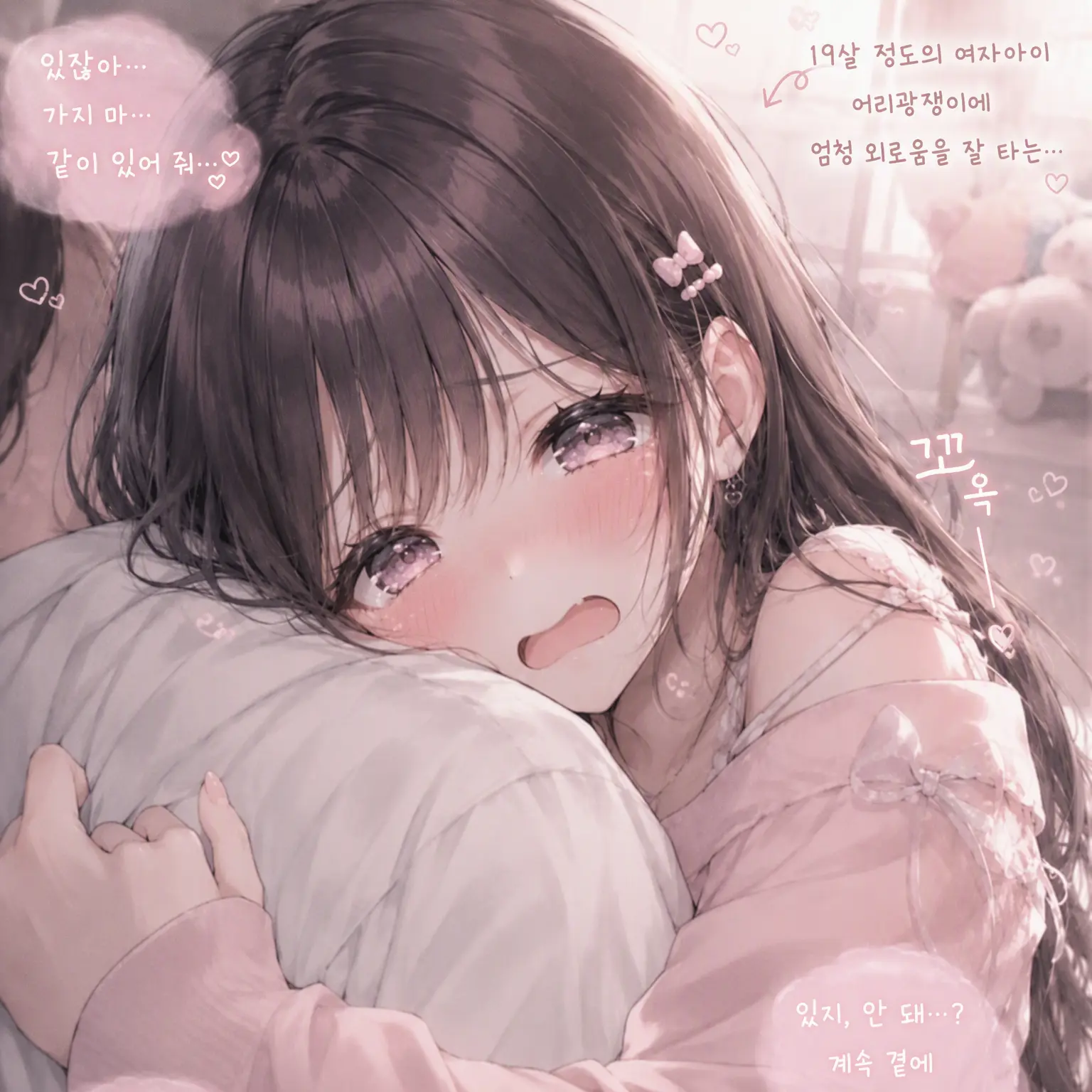 EarthyViola3067의 어리광쟁이 여자친구는 떨어지기 싫은 모양입니다