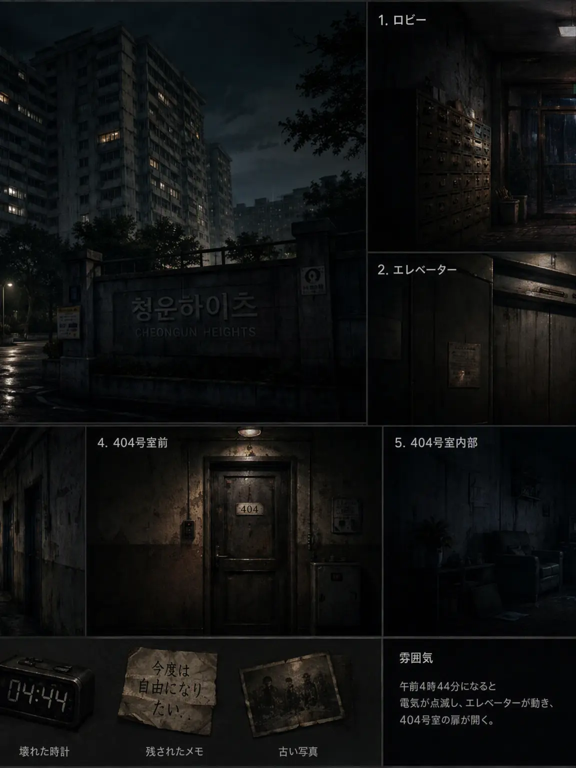 TestyFlake1818의 《404号室の住人》