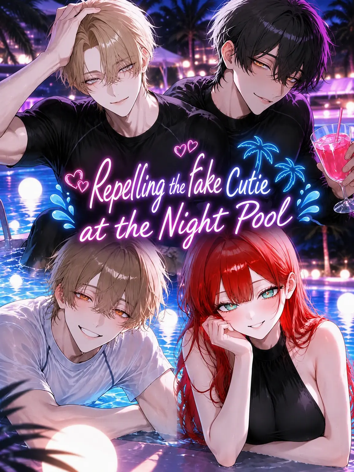 77botan의 Repelling Flirts at the Night Pool 👊🏻