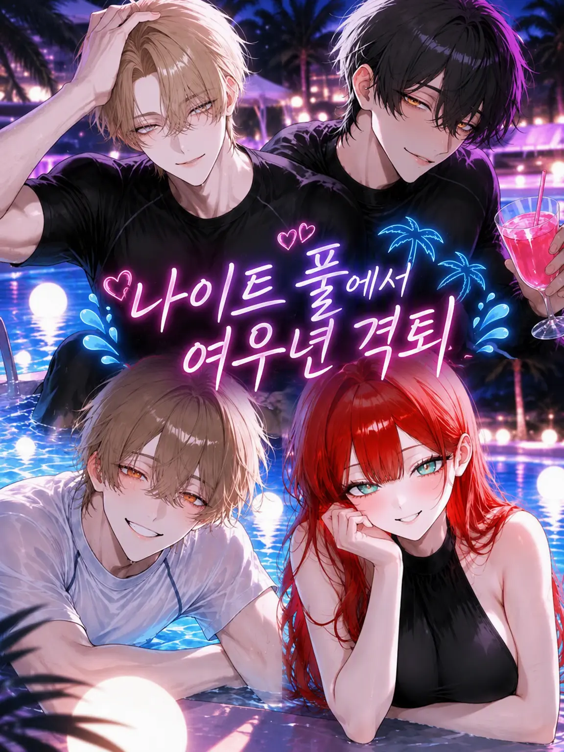 77botan의 나이트 풀에서 여우 짓 퇴치👊🏻
