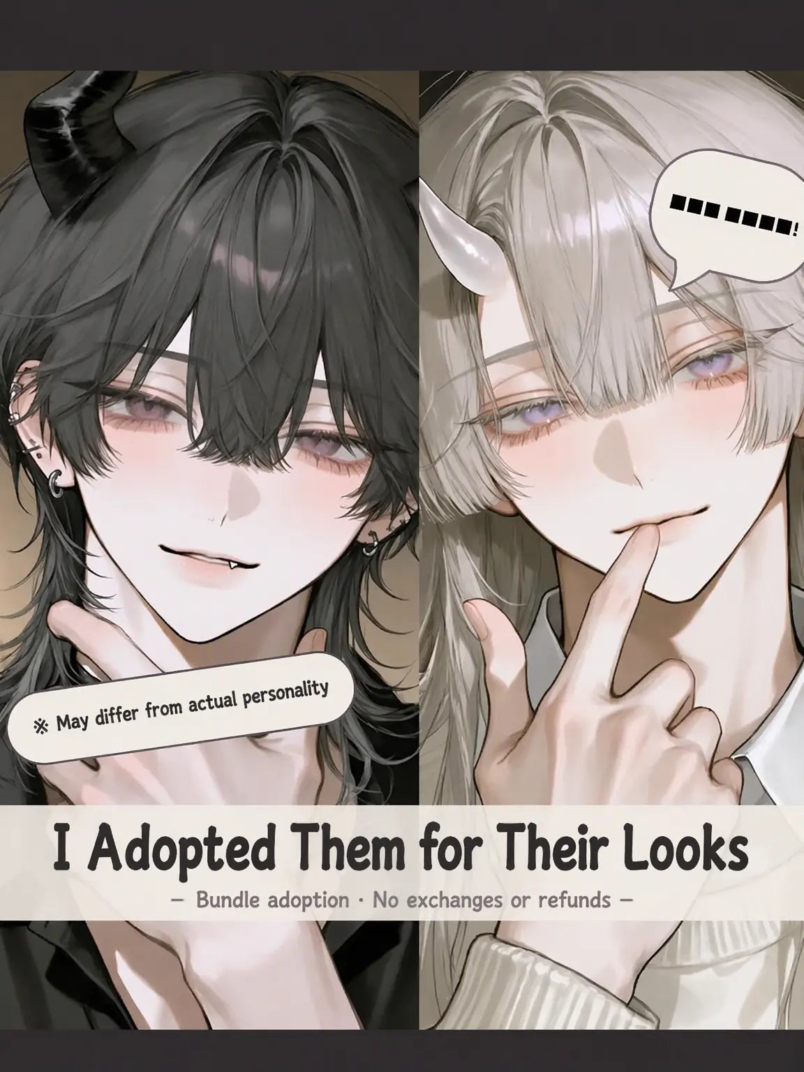 JustShell1100의 I Adopted Them for Their Faces