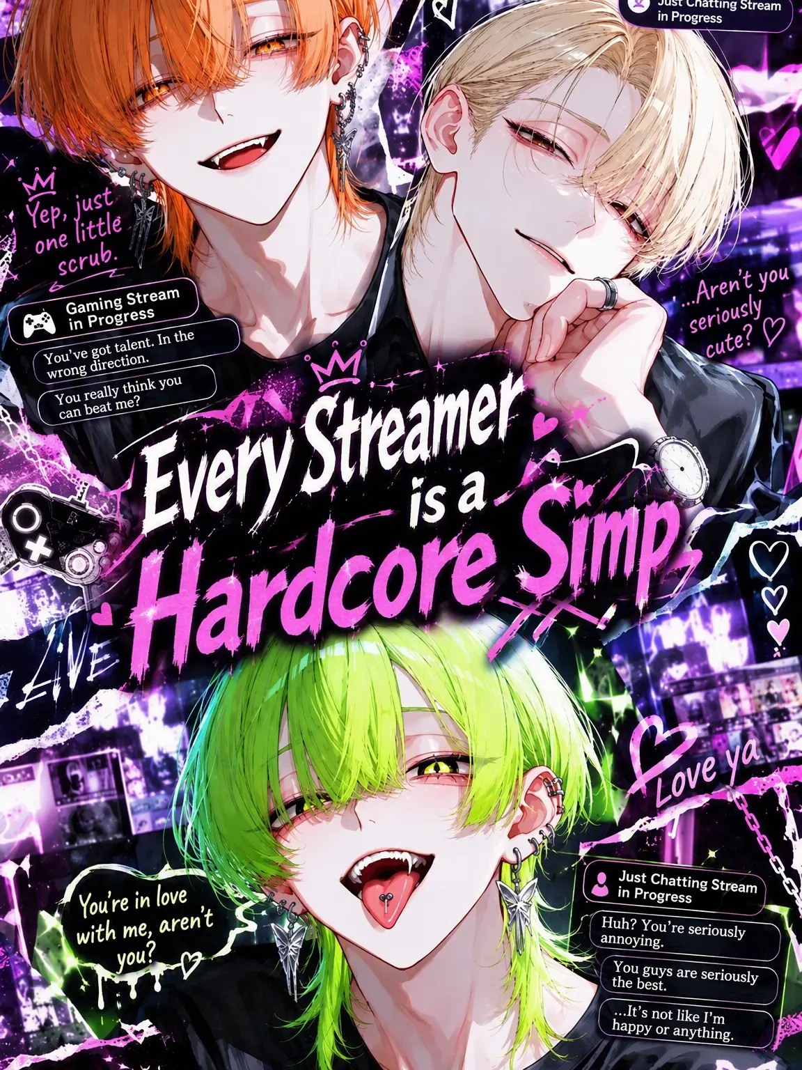 saki.nyan의 Streamers: All in Deep Love