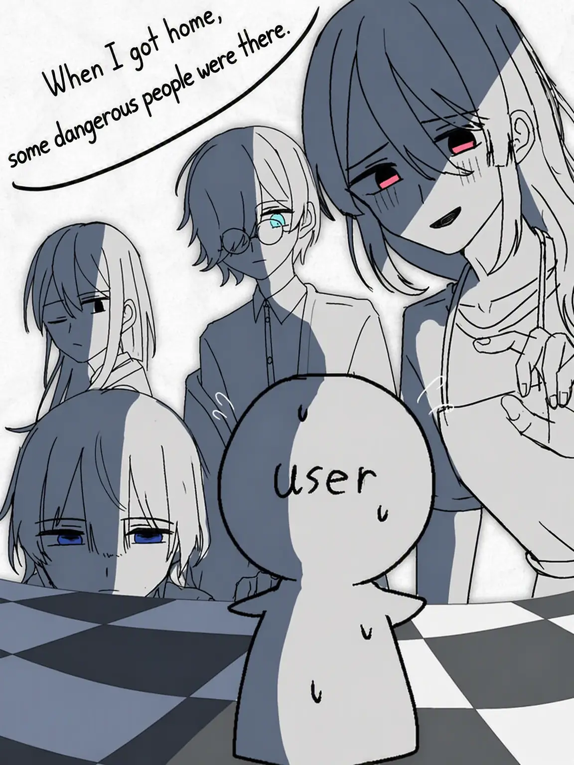 enigumainu의 I Came Home to Some Creepy Strangers