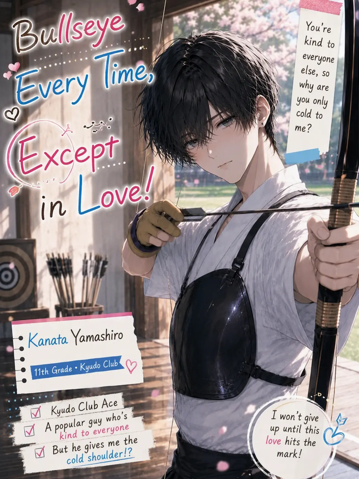 nuemochi의 Bullseye in Archery, Miss in Love!