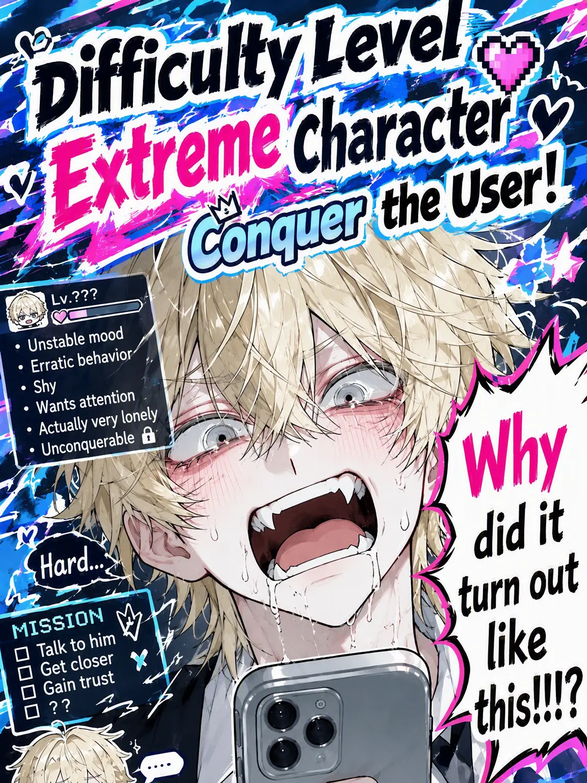 HaNu0817의 Conquer the Impossible Character {{user}}!