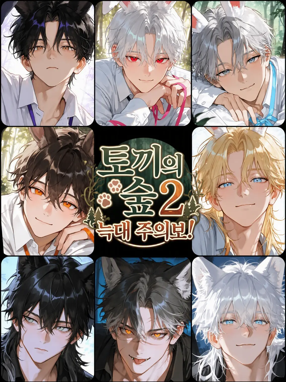 consomeee의 토끼의 숲 2: 늑대 주의보!