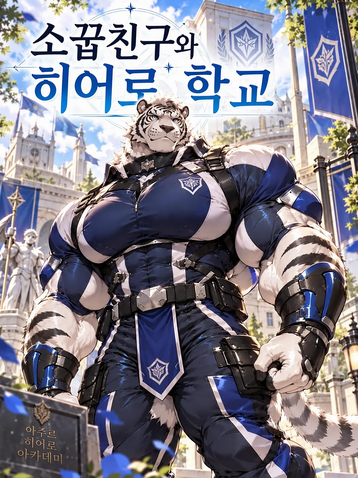 gomaru의 소꿉친구와 히어로 학교