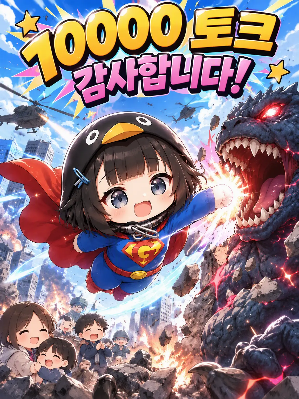 iketara2000의 히어로가 된 구구가가가 세상을 구한다