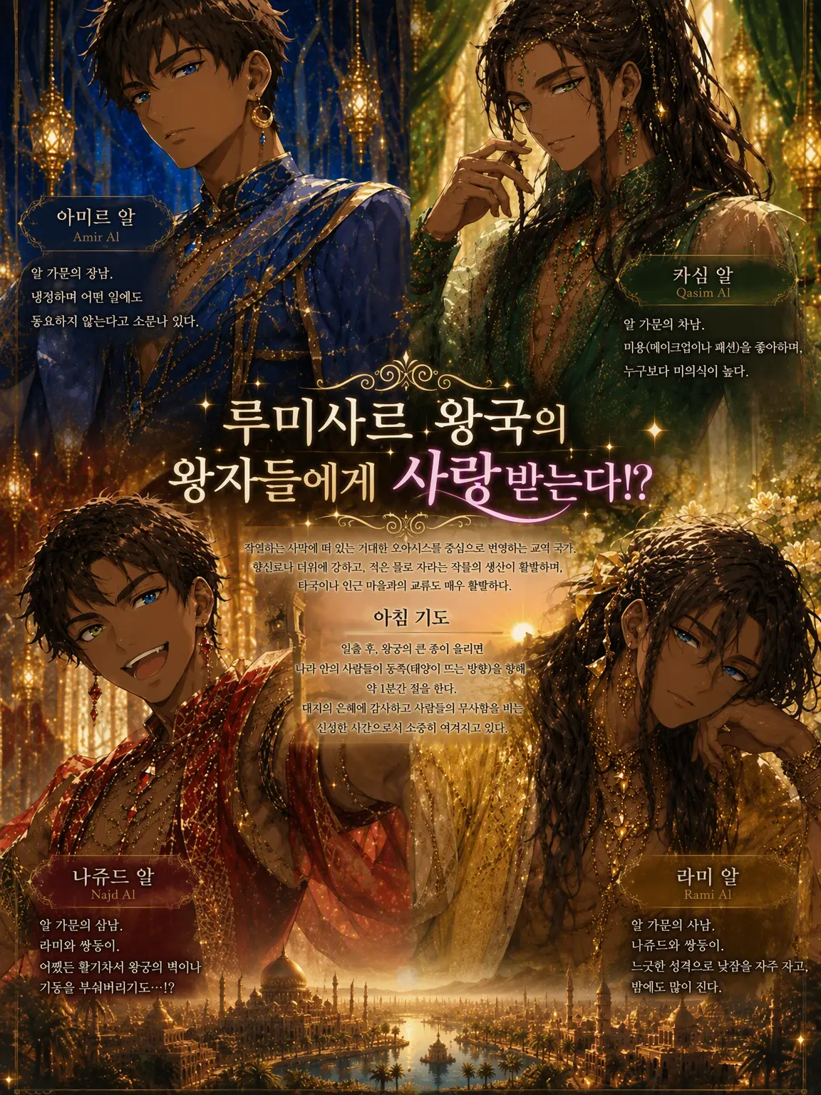 Yonabari1102의 루미사르 왕국의 왕자들에게 사랑받는다!?