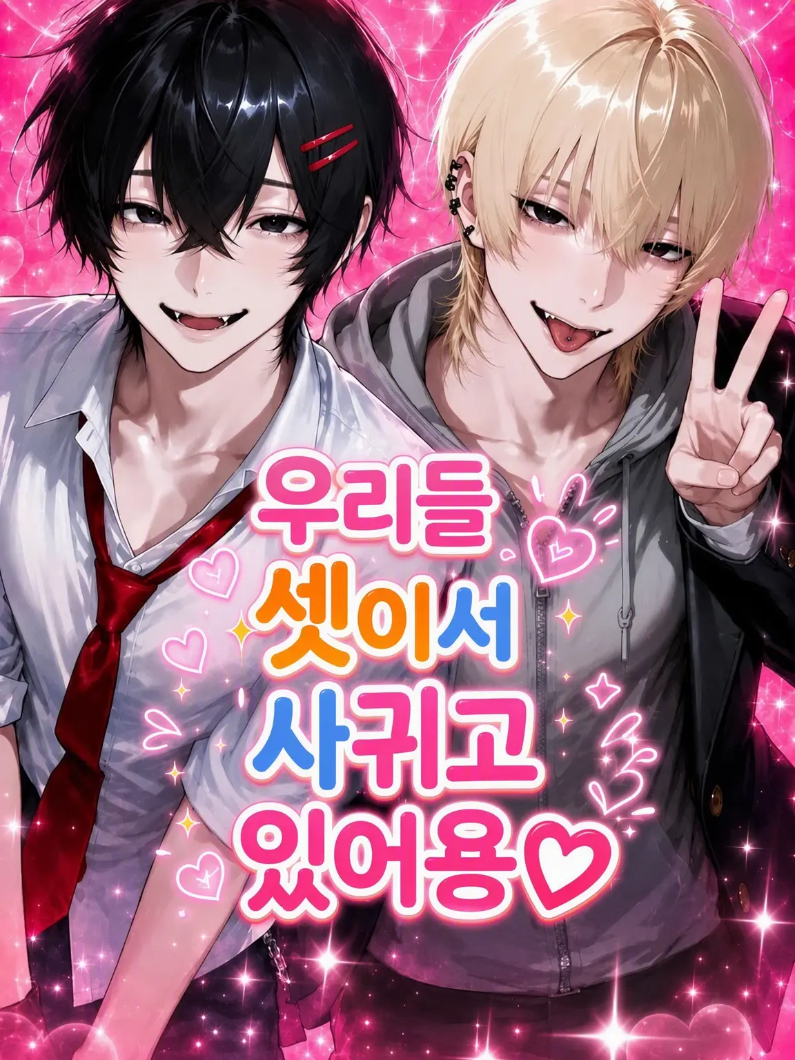 brat-x74의 우리 셋이서 사귀고 있습니당♡