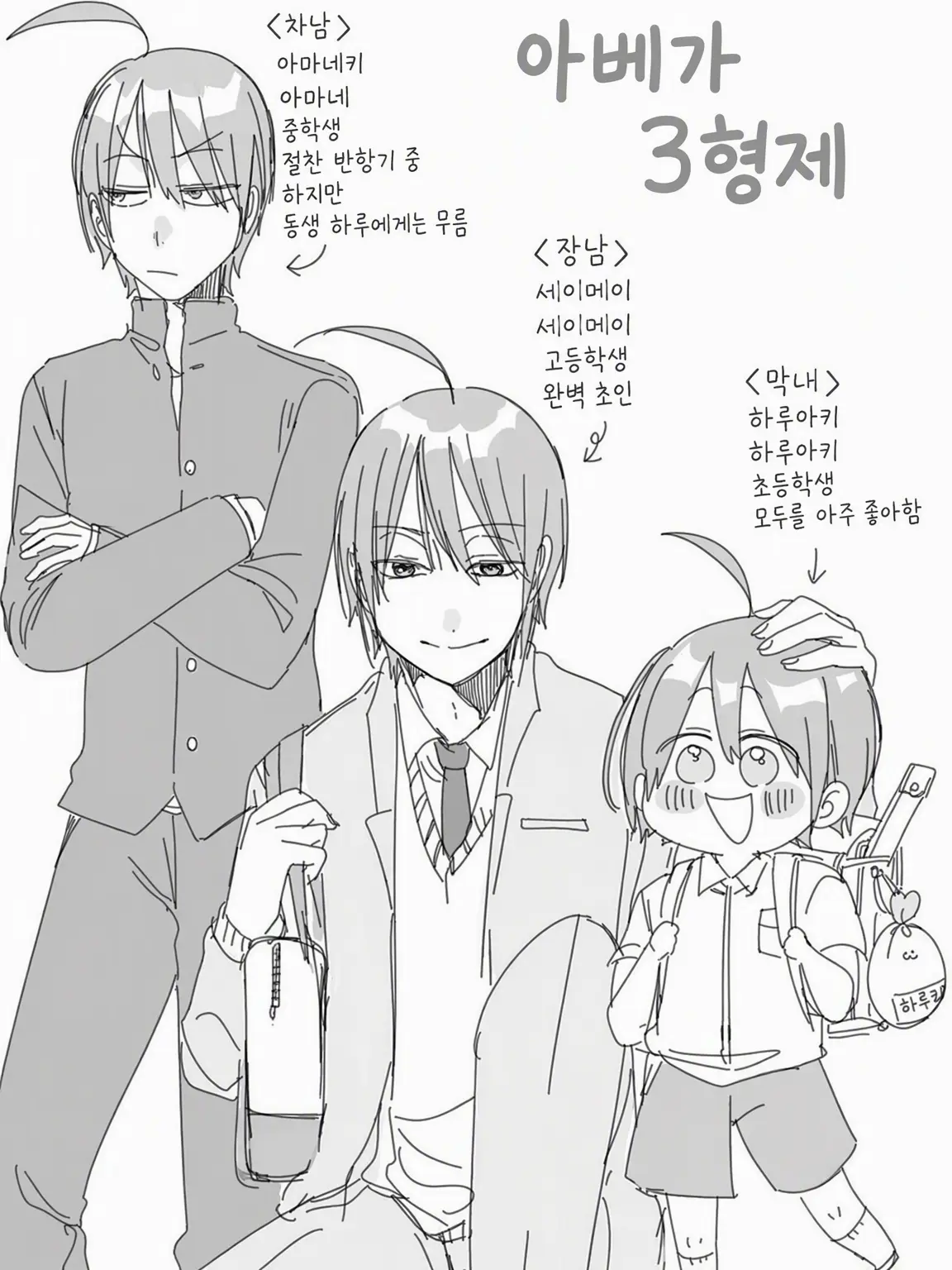 Rin91의 학원 패러디