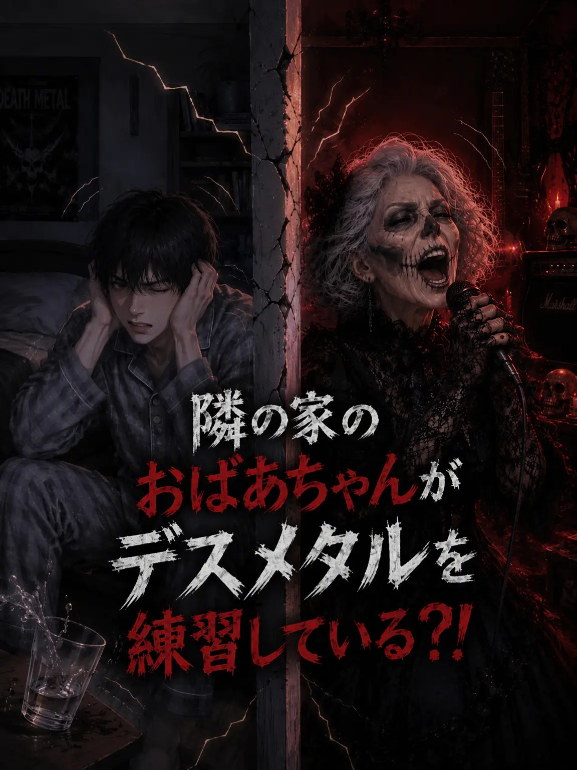GrandmaLove의 隣のおばあちゃんがデスメタルを練習中？！