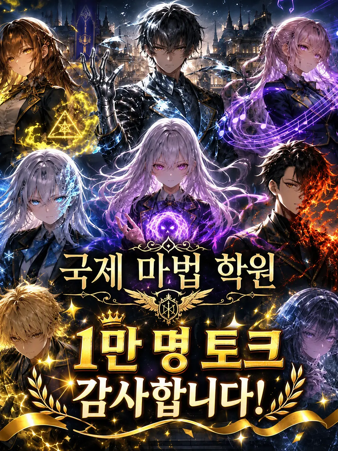 FluffyCharm4391의 국제 마법 학원 - 최상위가 곧 정의