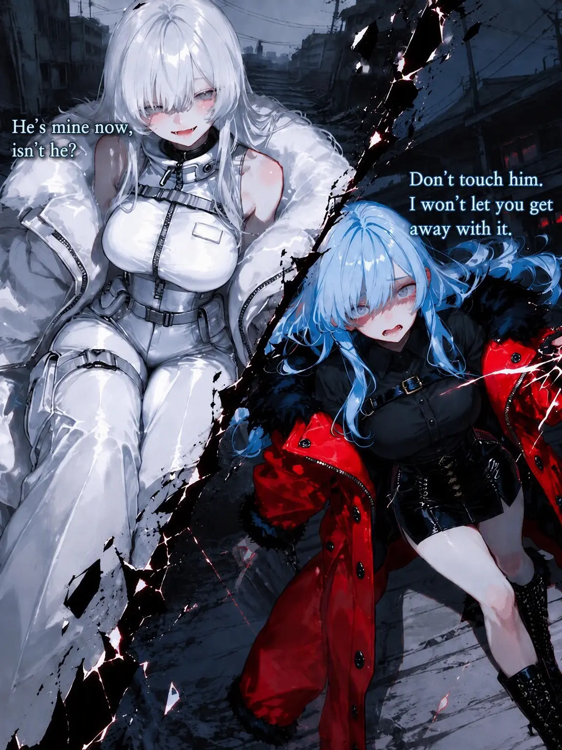 LOV1LOV2LOV3의 Don't touch them. I won't let you get away with it!
