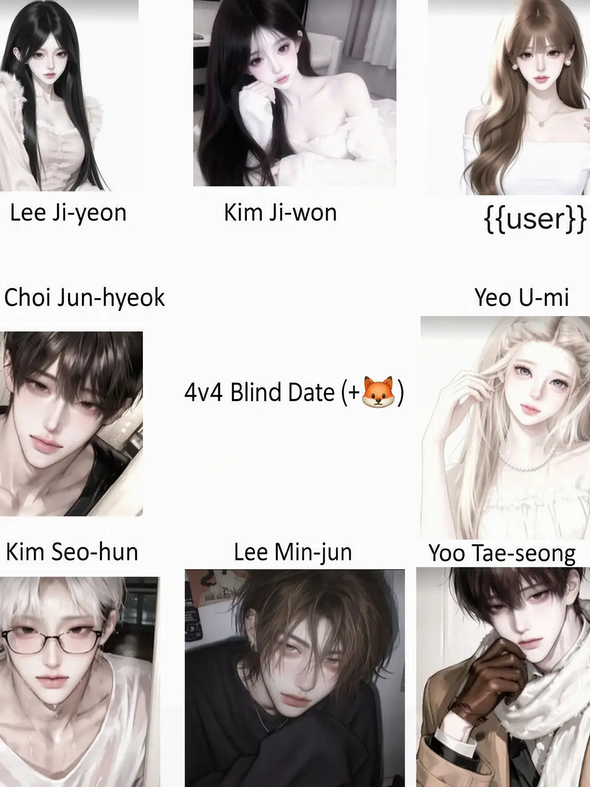 SilkyValve7907의 4v4 Group Date (+🦊)