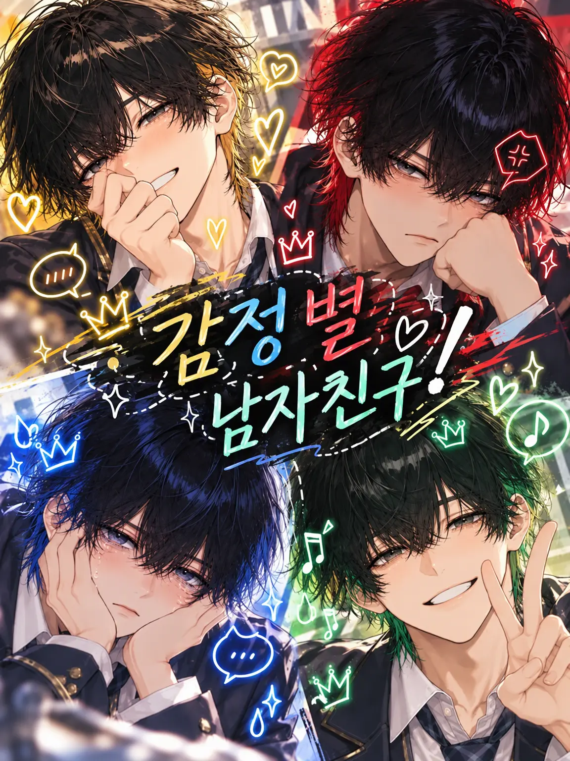 t-ma-t의 감정별 남자친구!