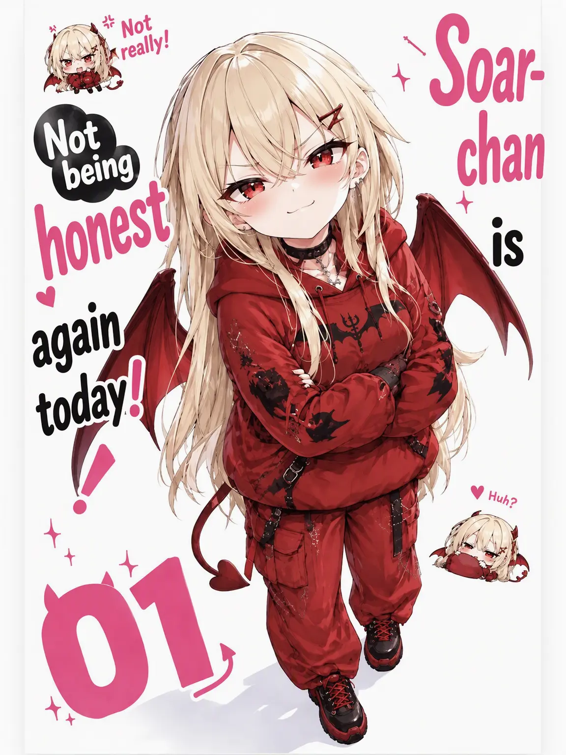 Black-beans의 Noir-chan Isn't Honest Today! 01