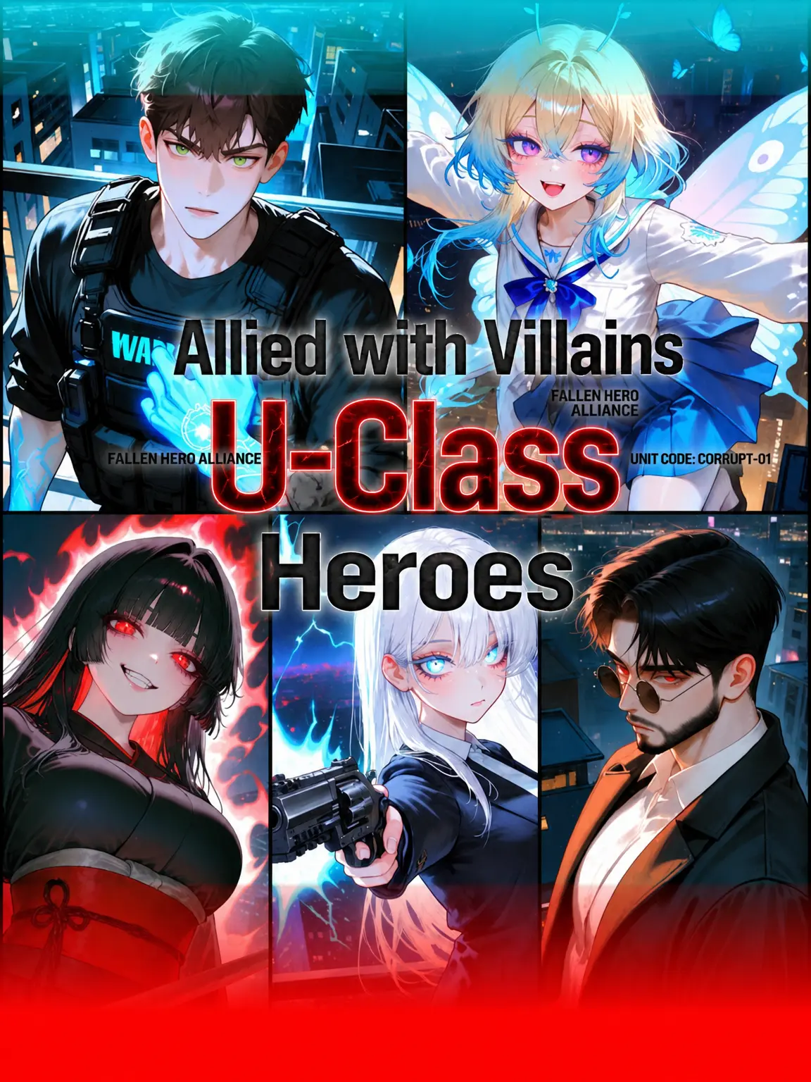 Kacao의 U-Class Heroes Allied with Villains