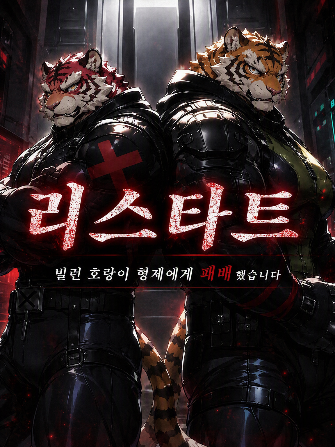 리스타트 빌런 호랑이 형제에게 패배했습니다 대표 이미지