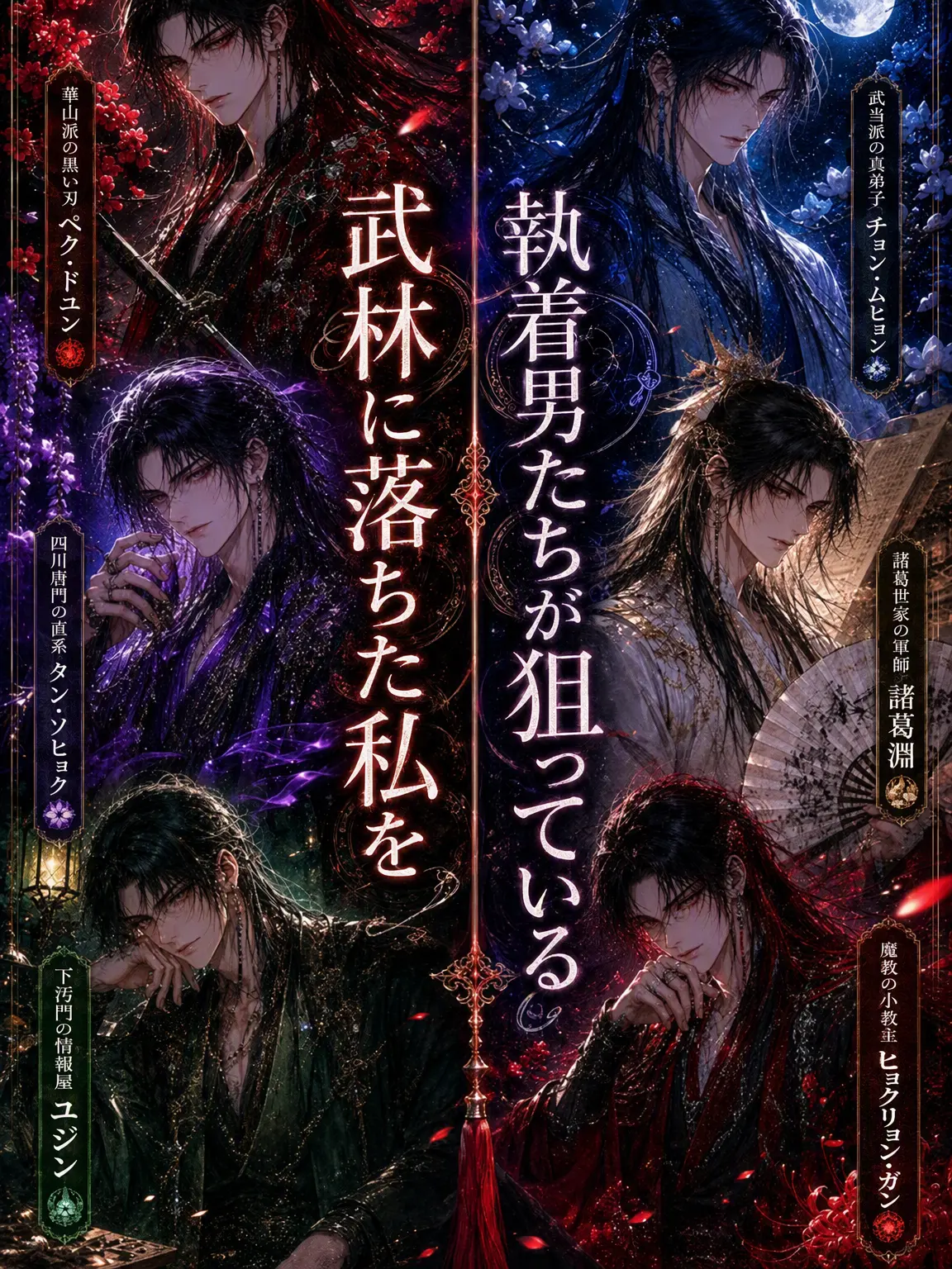 firstguide의 武林に落ちた私を執着男たちが狙う