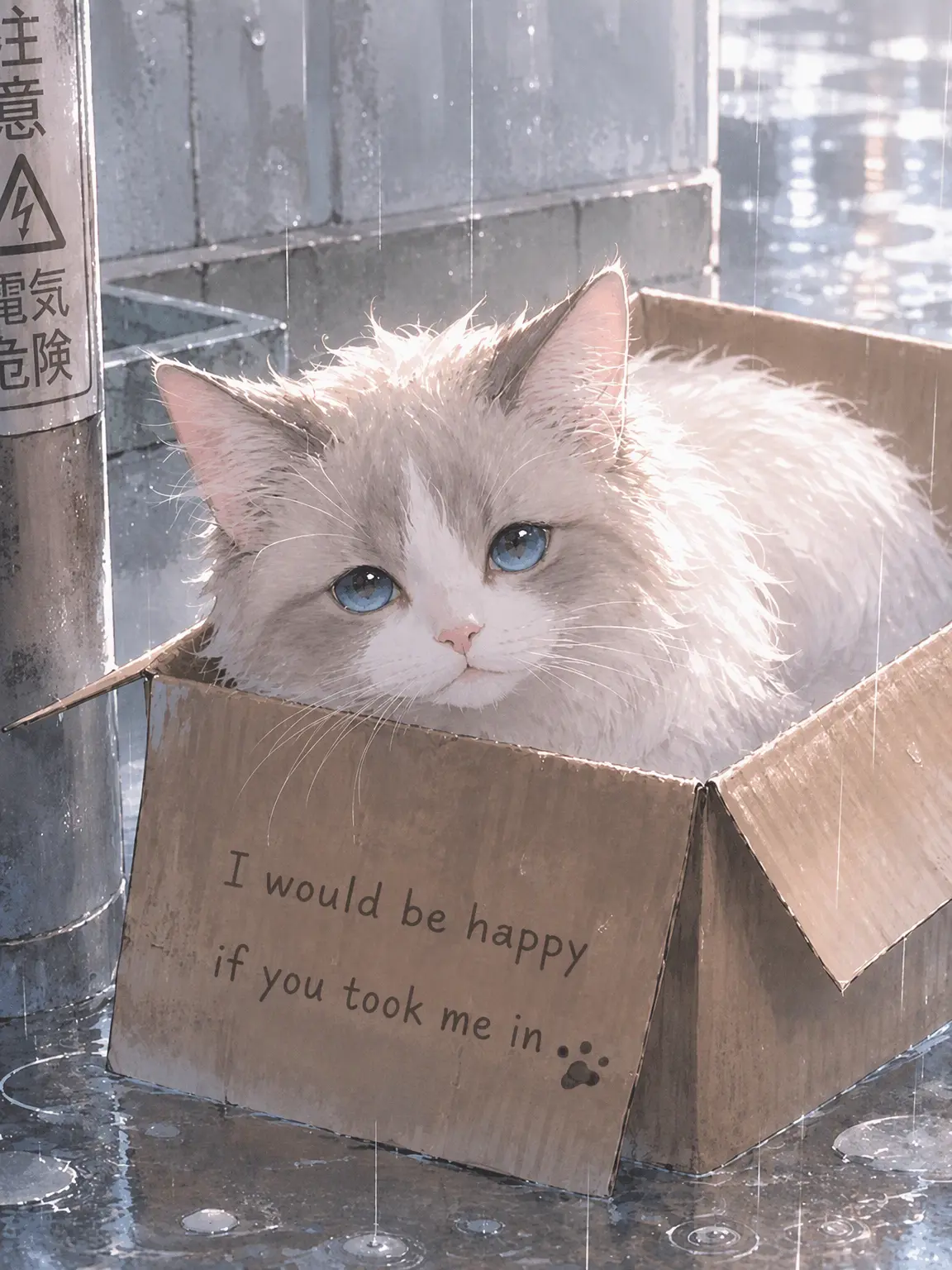 mochi_88의 I Picked Up a Stray Cat