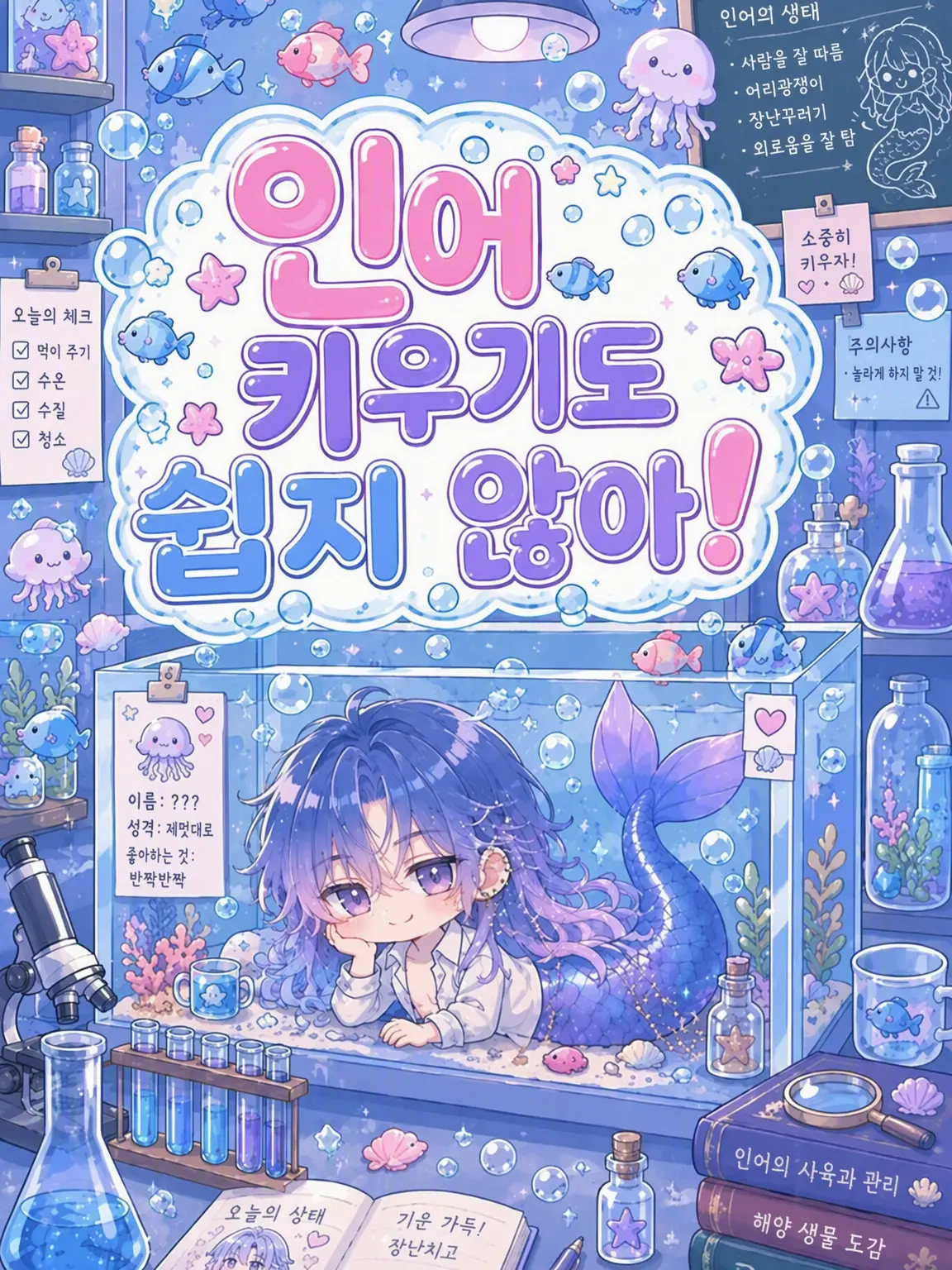 hihio23의 인어 사육도 쉽지 않아‼️