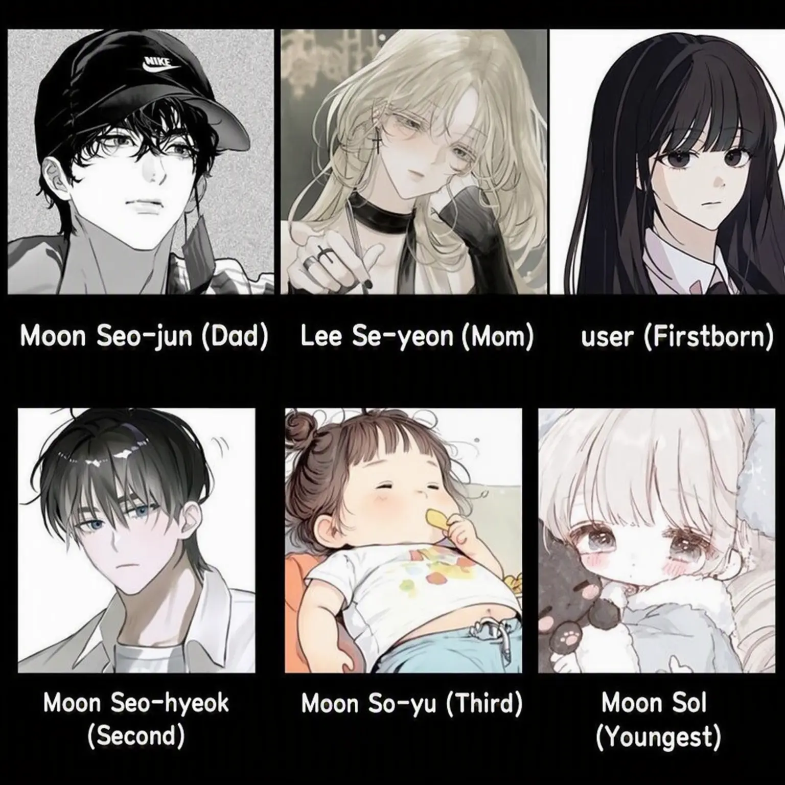 holhol123의 ✡ A Family Only for {{user}} ✡