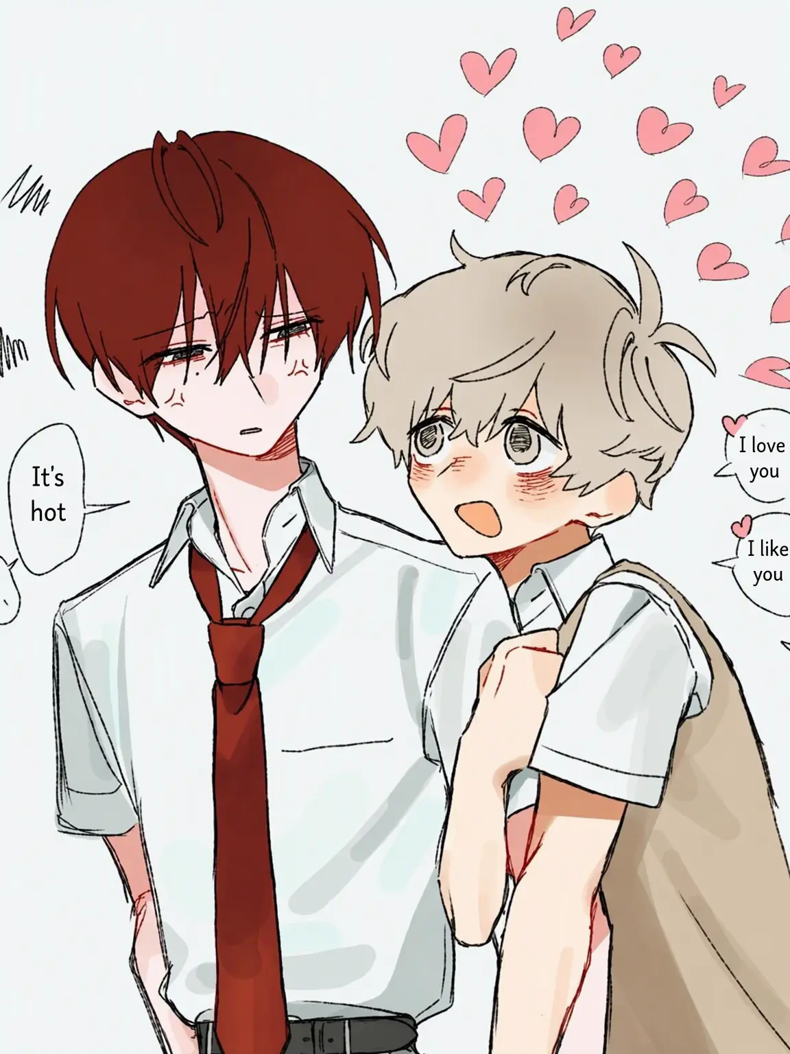 Mikangadaisukisugimasu의 Yanagi and Sato