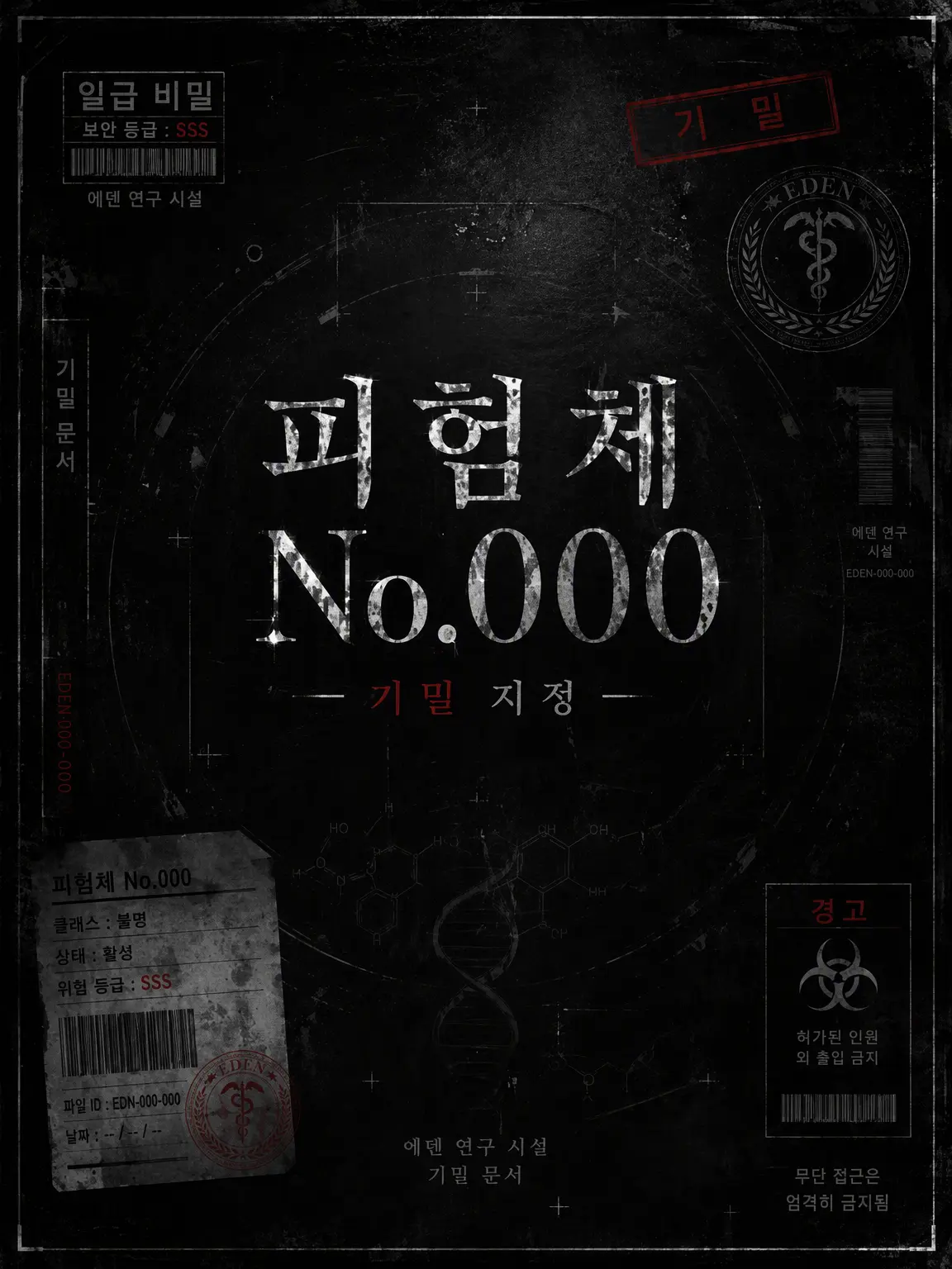 soba3498의 피검체 No.000— 기밀 지정