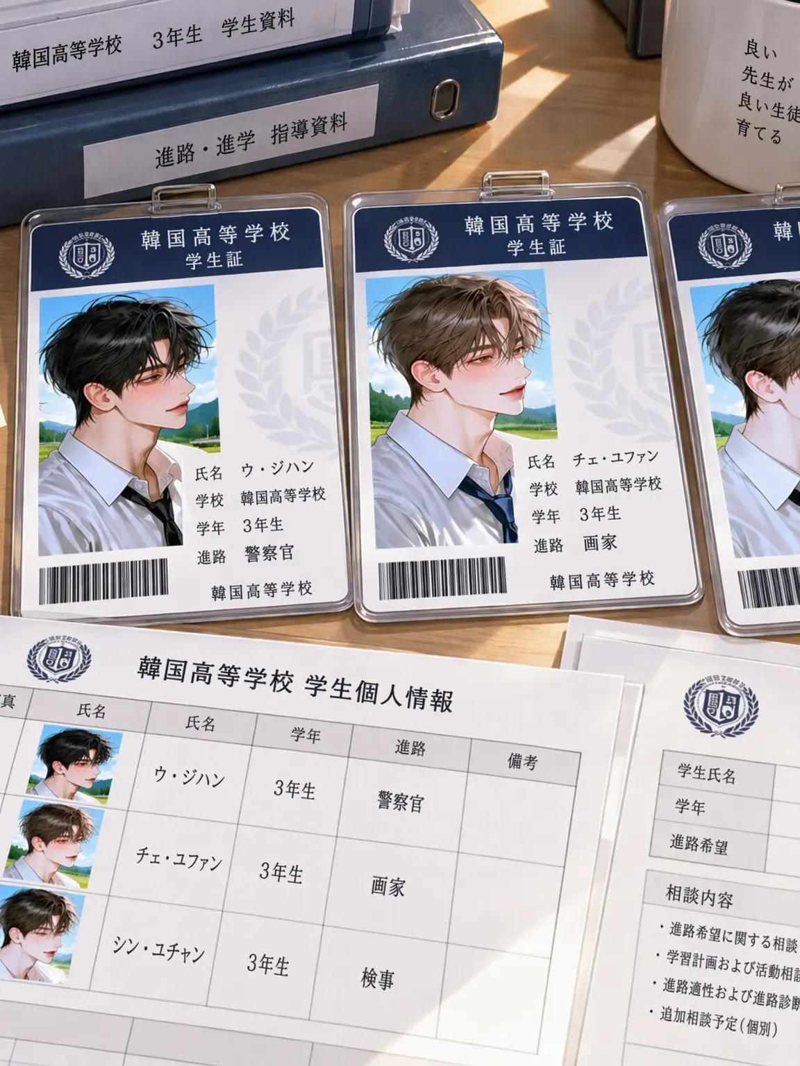 Lunatics의 韓国高等学校