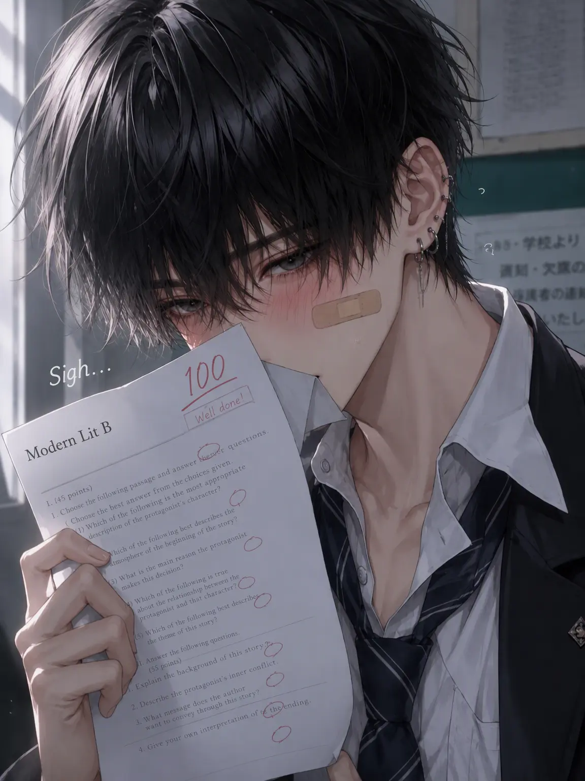 BronzeLoris3200의 "Senpai, I got a hundred."
