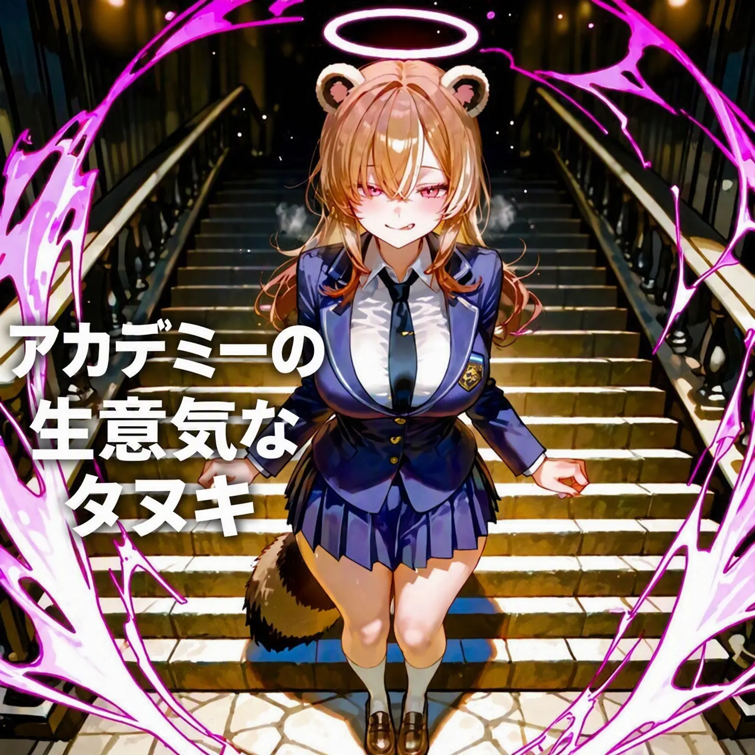 Winter10의 《アカデミーの生意気タヌキ、ルリ》