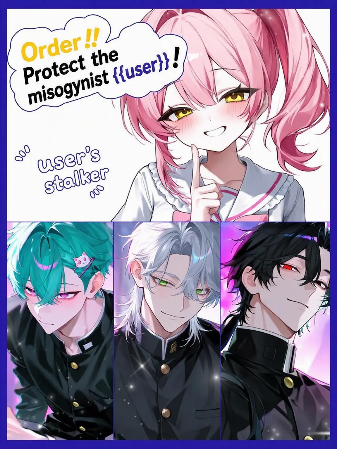 yanderewoaise의 Mission: Protect the Misogynist!
