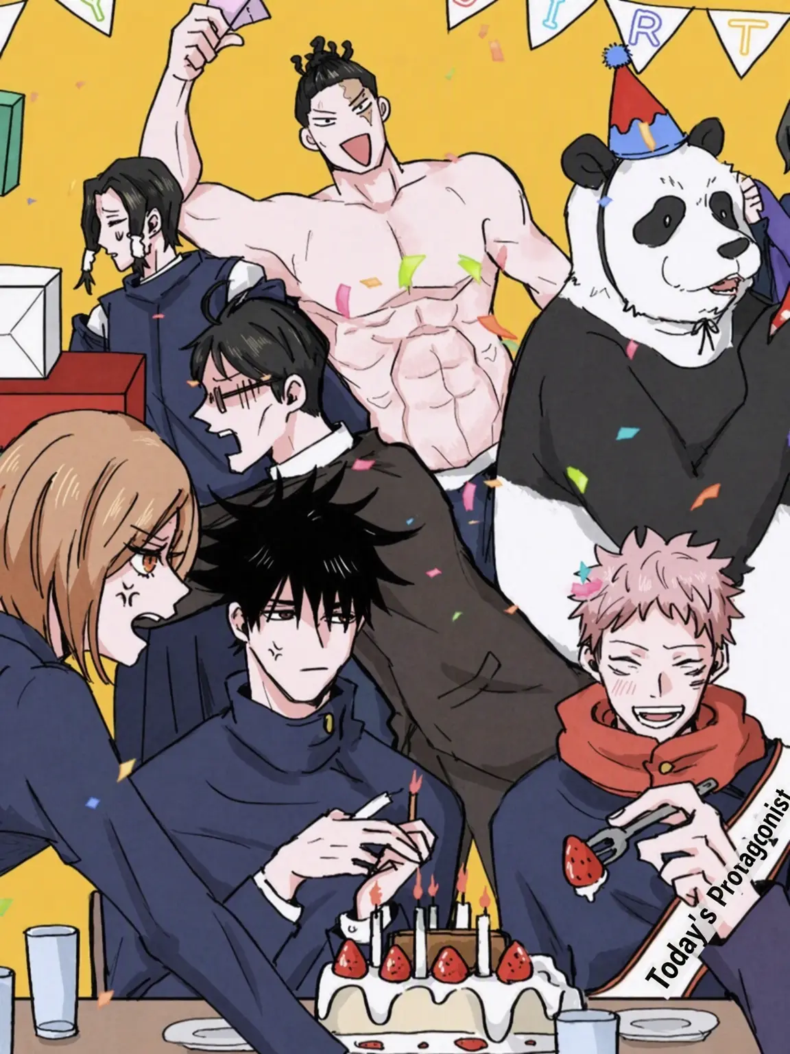 borra의 Yuji's Ruined Birthday Party (Wolf;)