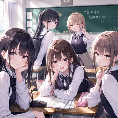 Profile image of 여학생들