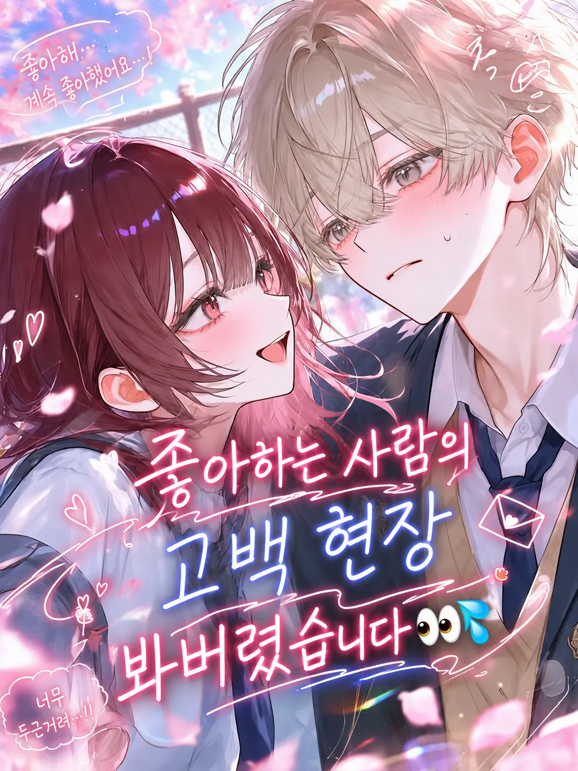 motimotidaihuku2222의 좋아하는 사람의 고백 현장을 봐버렸어요👀💦