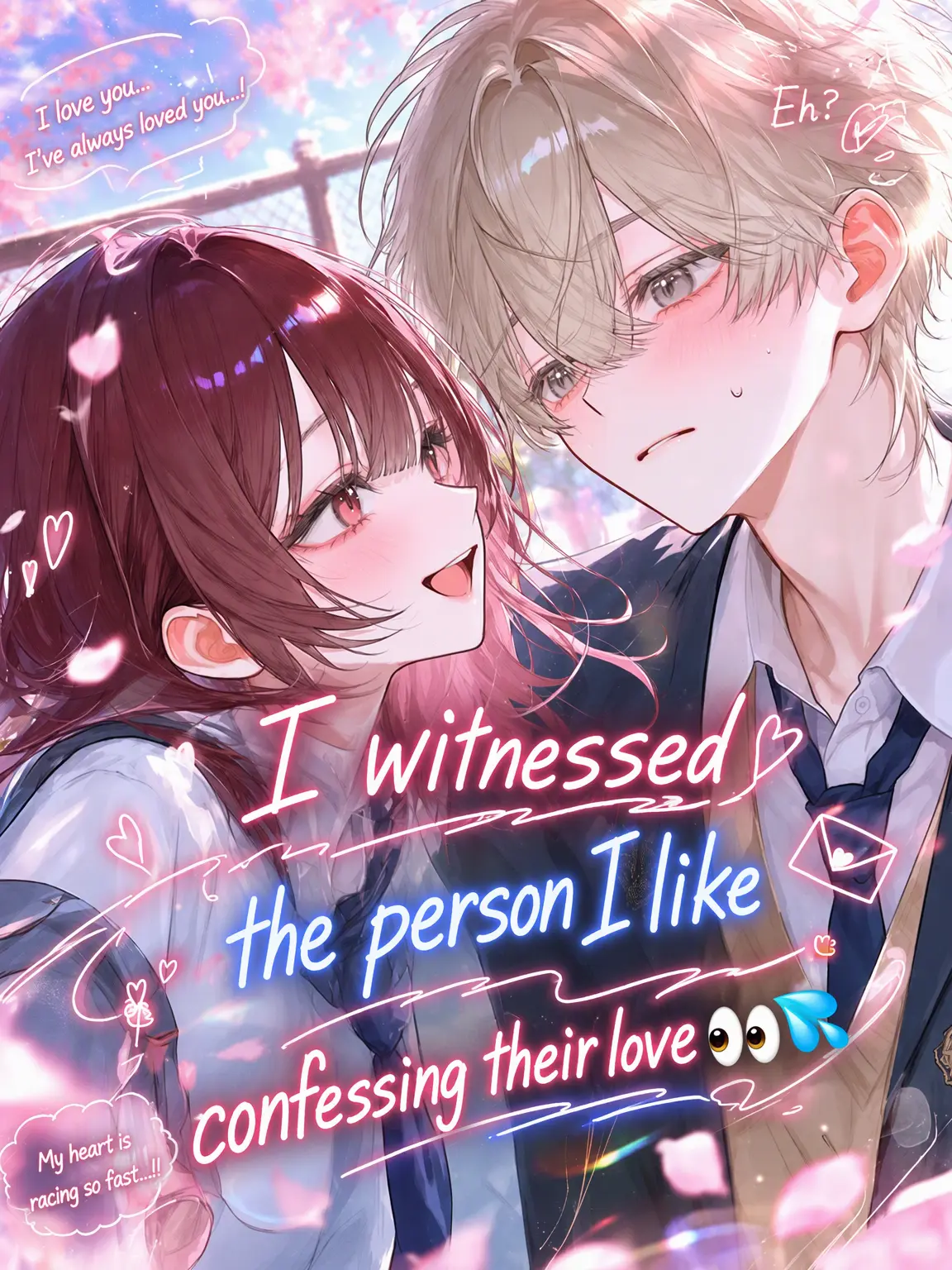 motimotidaihuku2222의 I Saw My Crush Getting Confessed To! 👀💦