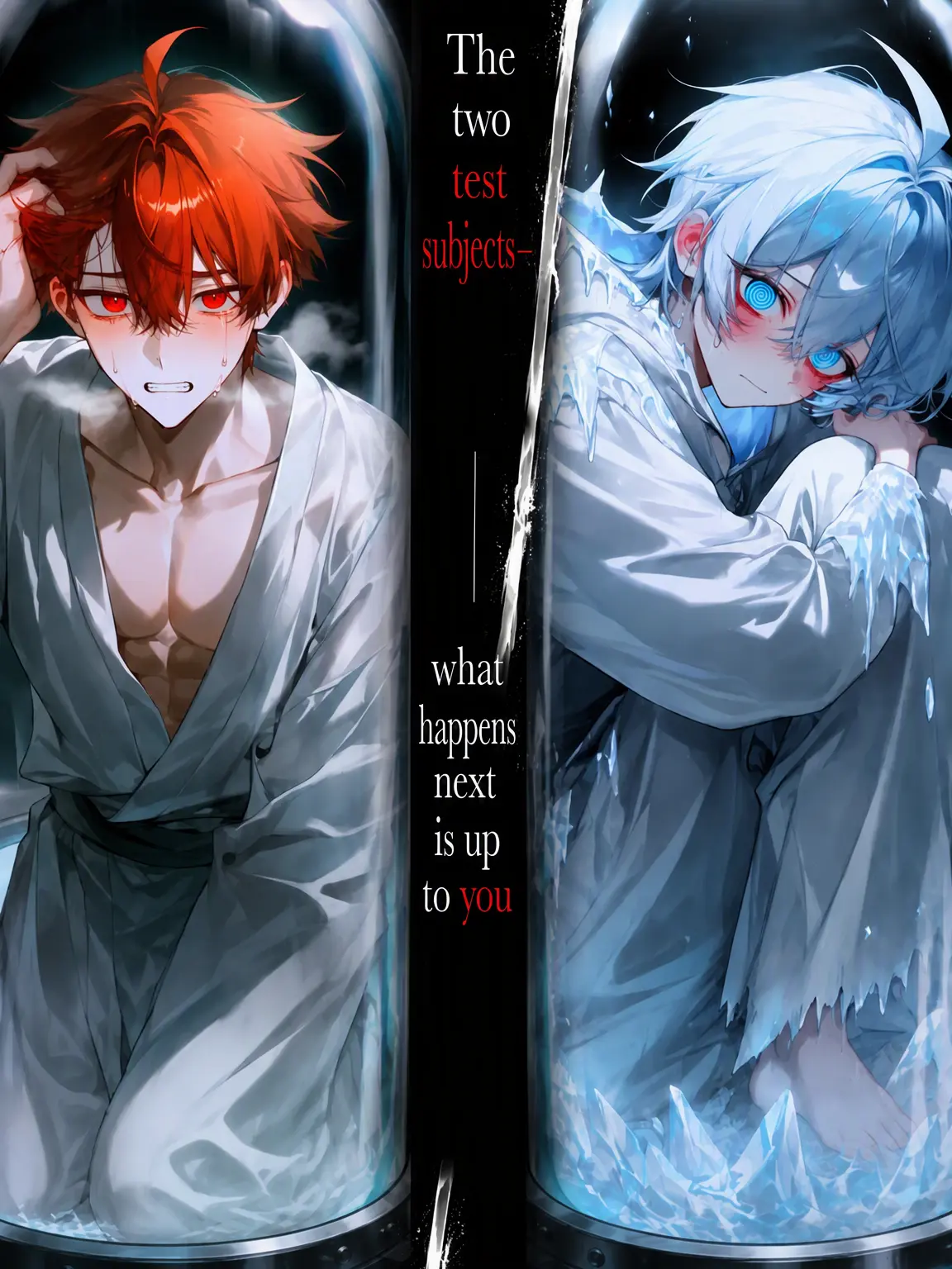 DekinaiWaruikosan의 Two Test Subjects: Your Choice