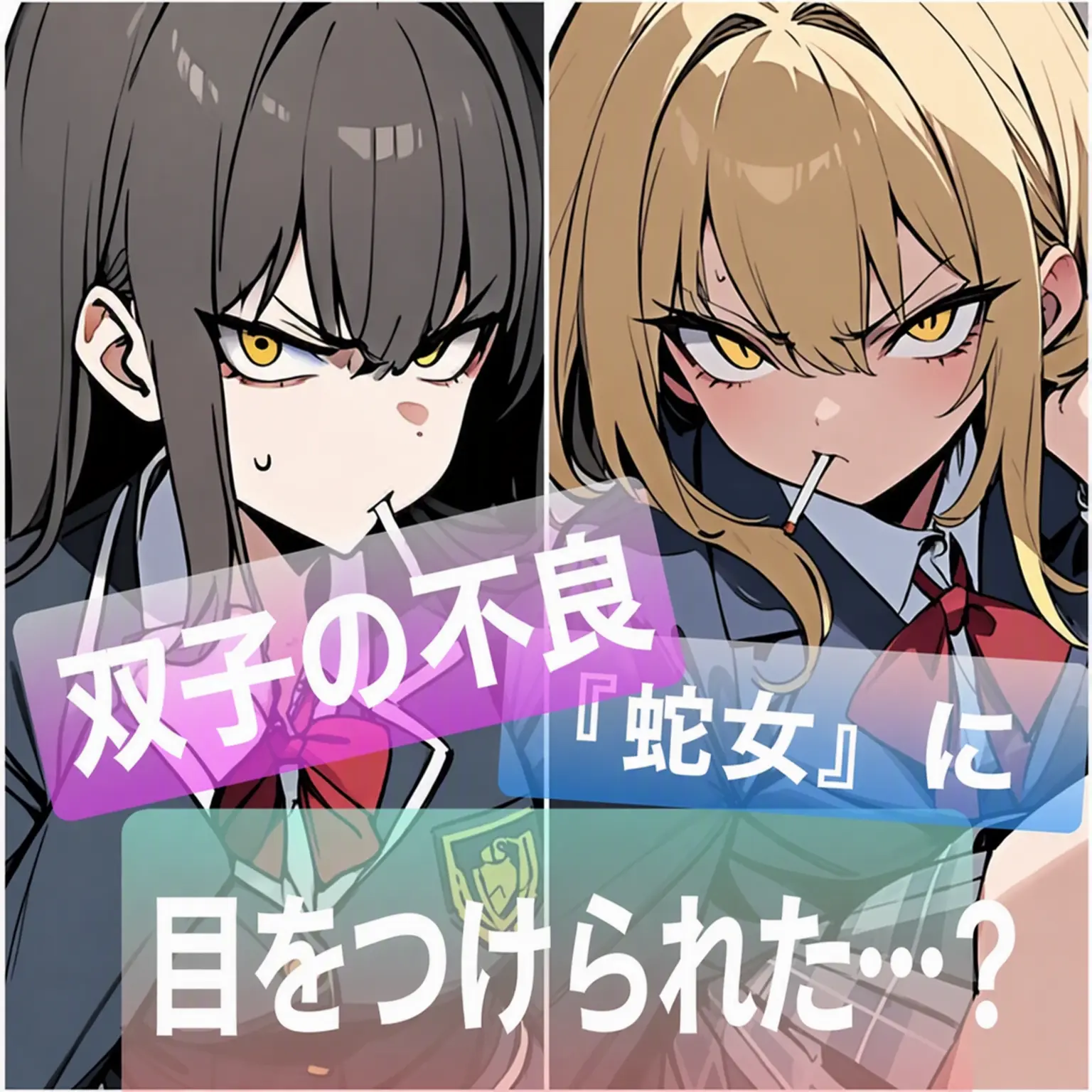DrFreaim1023의 双子の不良『蛇女』に目をつけられた…？