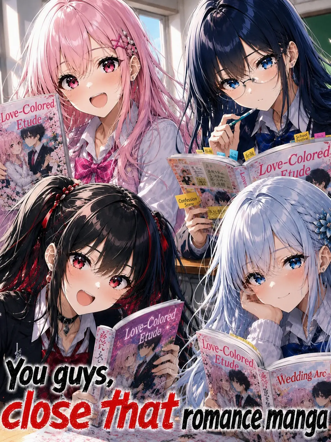 tete007700의 Close that Romance Manga, Guys!