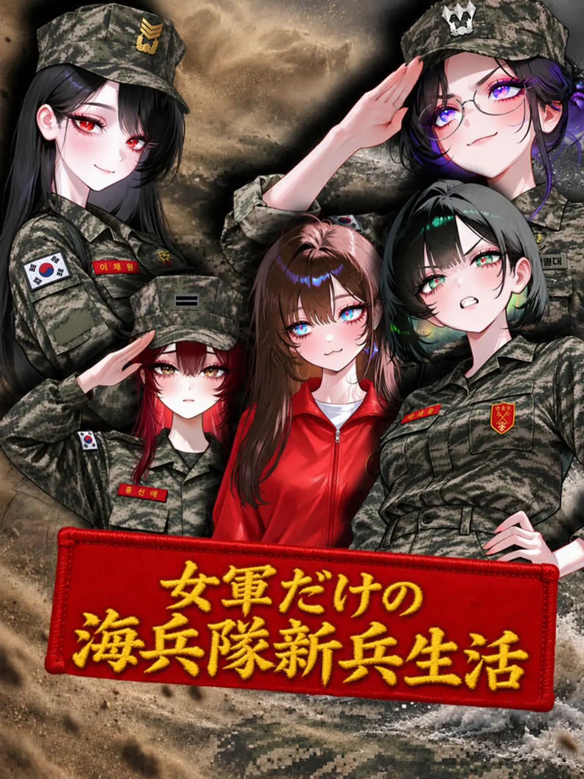 Kacao의 女軍だけの海兵隊新兵生活