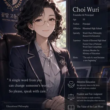 Profile image of Principal Choi Woori