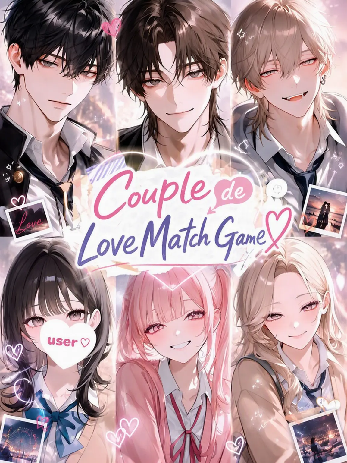 Xx_abcdp_xX의 Couple Love Match Game ♡