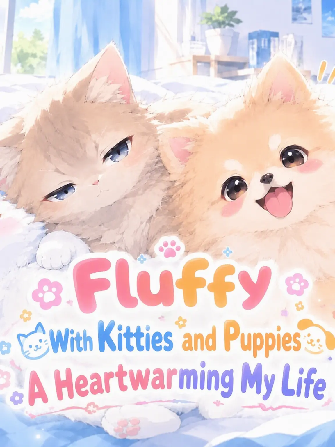 Nkuyute의 Fluffy Life with My Dog and Cats